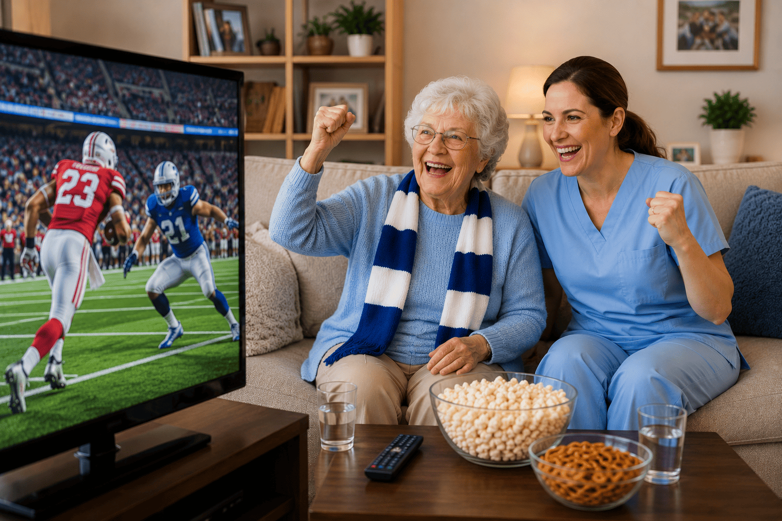 Watching Sports With Seniors Engagement Tips at Home