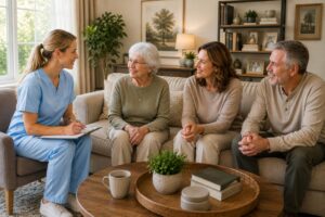 When siblings are disagreeing about their parent’s care – how to find a common ground.