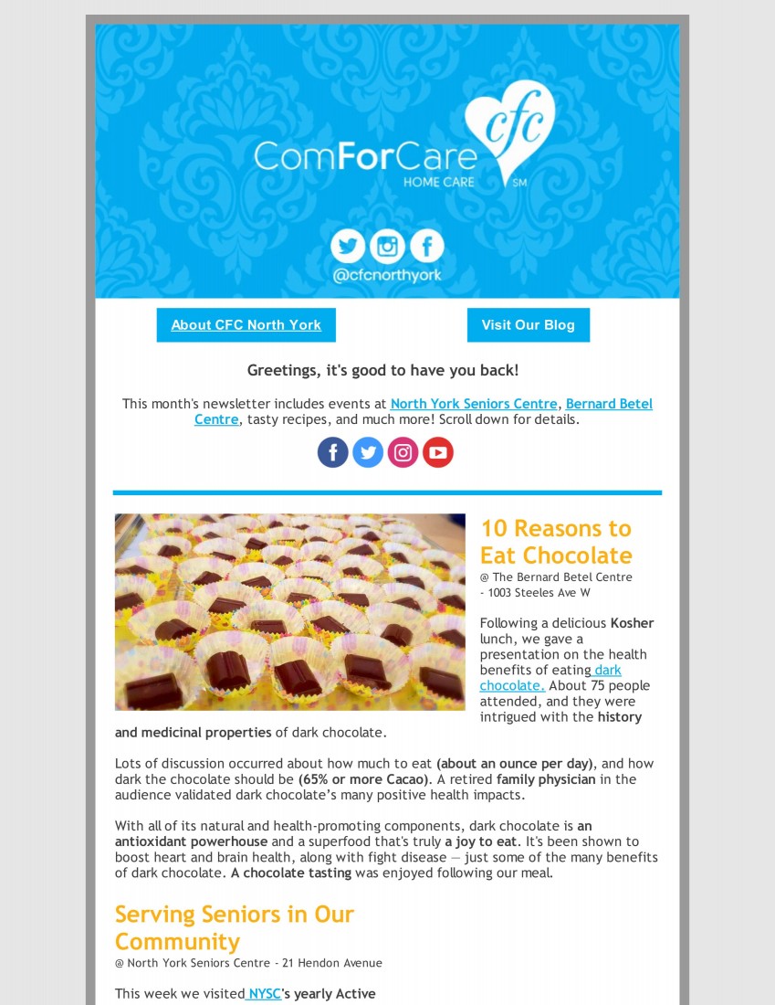 Events - North York, Ontario | ComForCare - alz1-min