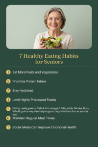 How Healthy Eating Habits Can Help Seniors Live Longer and Happier